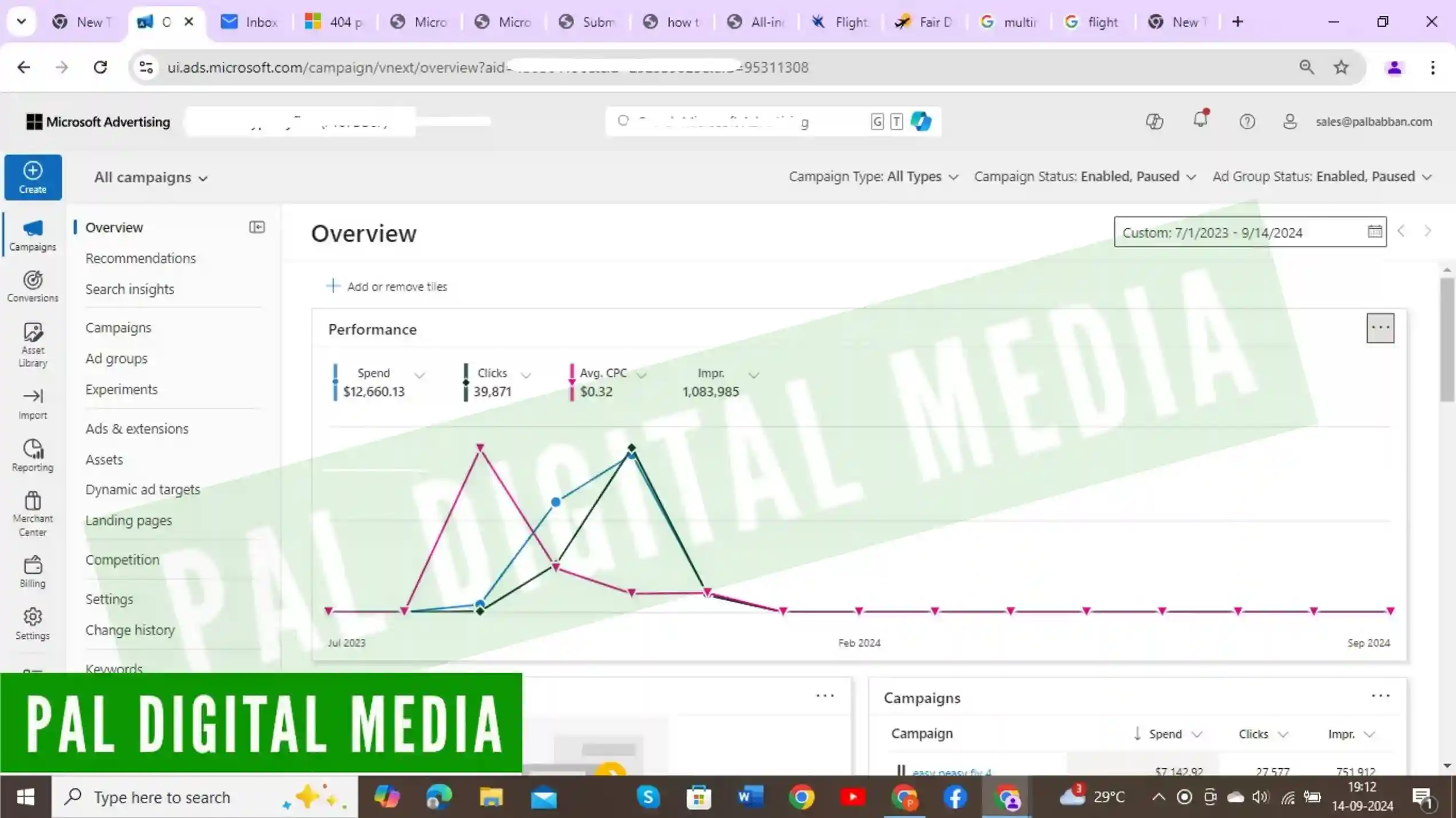 bing ads & google ads for airlines calls